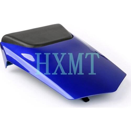 For Yamaha YZFR1 YZF 1000 R1 2000 2001 White blue motorcycle Pillion Rear Seat Cover Cowl Solo Seat Cowl Fairing