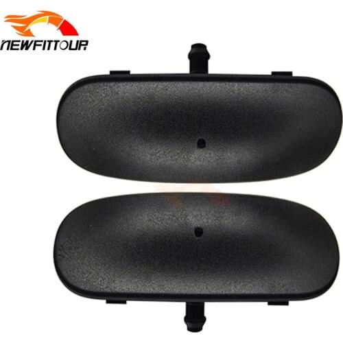 2Pcs Car Windshield Washer Spray Nozzle Jet Heating Function For Audi A3 8V A4 B8 B9 A5 A6 C6 C7 A7 Q3 Q5 2008 2009 2010 2013