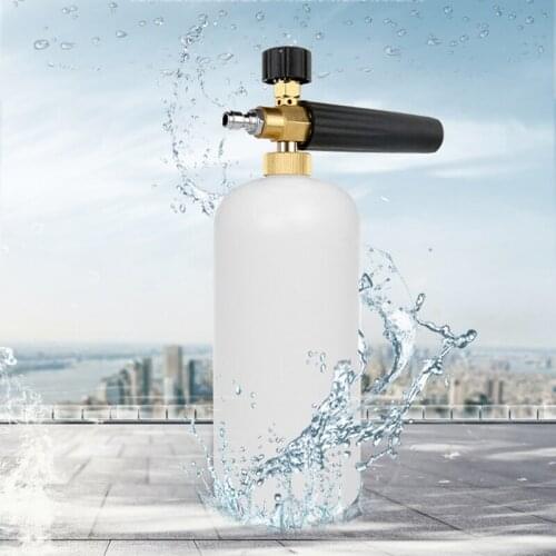 G1/4 Foam Generator Snow Foam Lance High Pressure Soap Foamer Foam Maker Foam Bottle Foam Tank for Pressure Washer Foam Nozzle