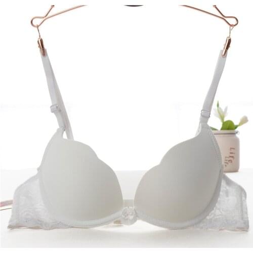 PushUp Lace Bra Womens Lace Padded Push Up Bra Comfort Lace Hidden Shapers sexy Bra gather breast cute bra lovely brassiere