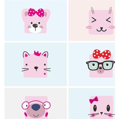 Cute Cats Switch Stickers For Home Decoration Kids Room Wall Mural Art Diy Funny 3d Pvc Decals Animal Posters