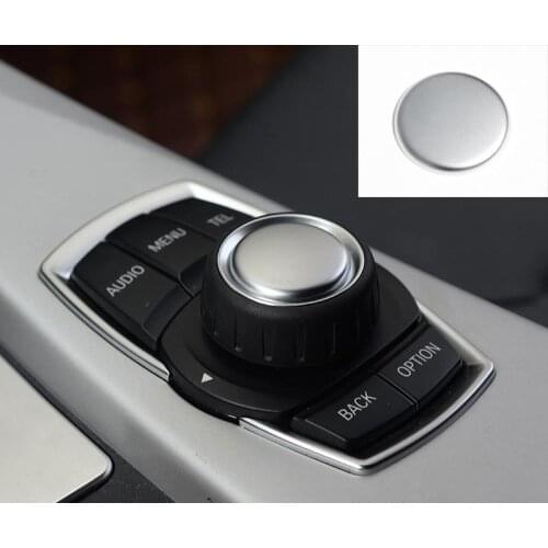 Multimedia Switch Cover Trim Sticker For BMW 1 2 3 4 Series F30 F31 F32 F33 F35 GT 316i 320li Car Accessories
