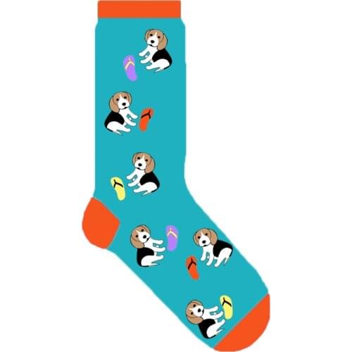 ORIGINAL women beagle socks gift unisex dog breed gift 50 pairs/lot