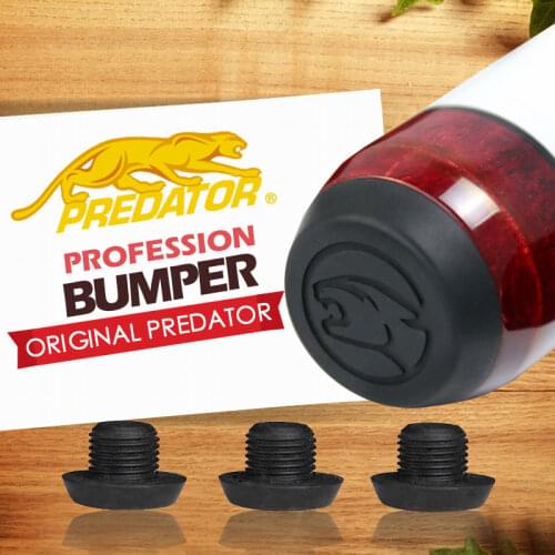 Original PREDATOR Rubber Bumper Billiards Pool Cue Bottom Protector Professional Durable Bumper Billiards Accessories
