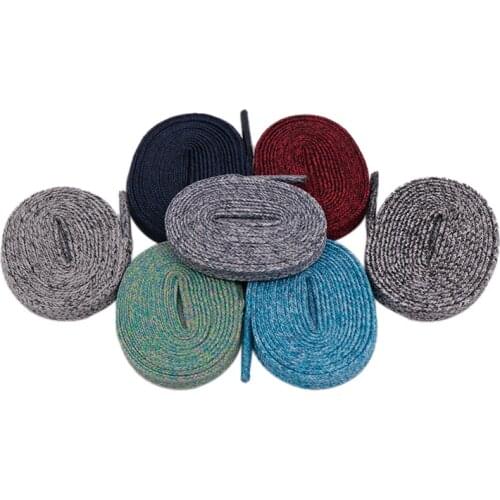 Weiou Flat Multicolor Shoelaces Designs Colourful Polyester Shoe Laces Colored Shoe Strings For Unisex Sport Shoestrings Sport