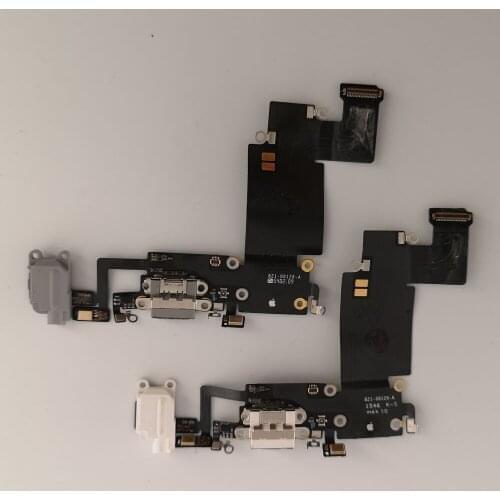 Used parts Charger Charging Port Dock USB Connector Flex Cable For iPhone 6S Plus 5.5" Headphone Audio Jack 100% test work fine