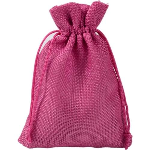 10pc Linen Gift Bag Drawstring Sachet Pouches Small Size Jewelry Gift Display Packing Bags Jewelry Packaging Gift Candy Present