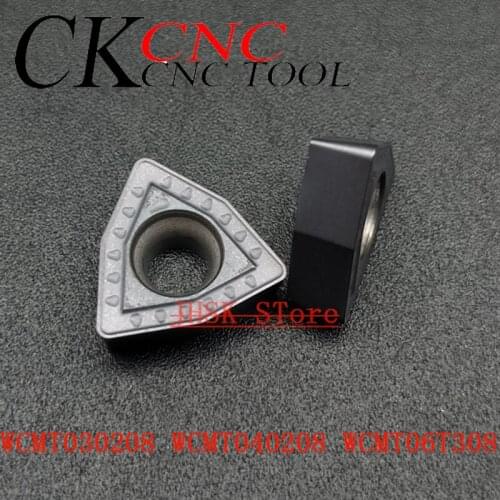 10pcs WCMT030208 WCMT040208 WCMT06T308 WCMT080412 U Drilling Insert indexable CNC carbide machining insert