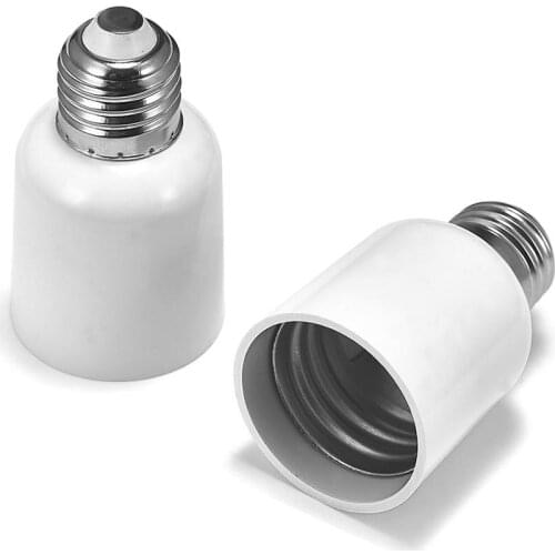 100pcs E27 to E40 Adapter E27 to E39 Lamp Adapter Holder Converter Base Socket LED Light Bulb Extend Plug