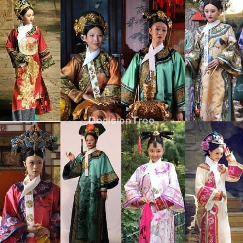 2021 empresses in the palace tv hanfu chinese folk dance hanfu retro tang dynasty princess cosplay stage wear chinese hanfu