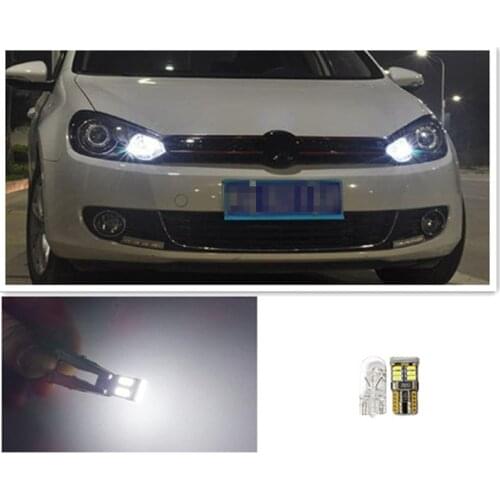 2x Error Free LED Parking City Light bulb For Volkswagen Golf MK6 Golf6 2009-2014