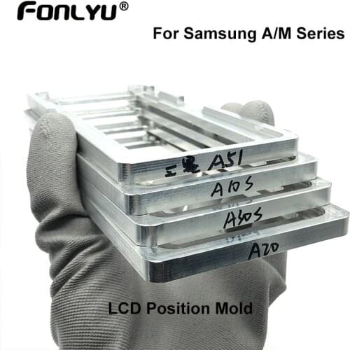 A51 A71 A41 Aluminum Position Mold For Samsung Galaxy A70 A60 A50 A40 A30 A20 A72018 M11 M21 Glass OCA Precision Alignment Mould