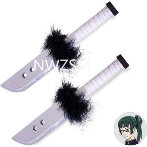 Anime Jujutsu Kaisen Zenin Maki Itadori Yuji cosplay Tu sit demon weapon props unbladable cosplay Costume props