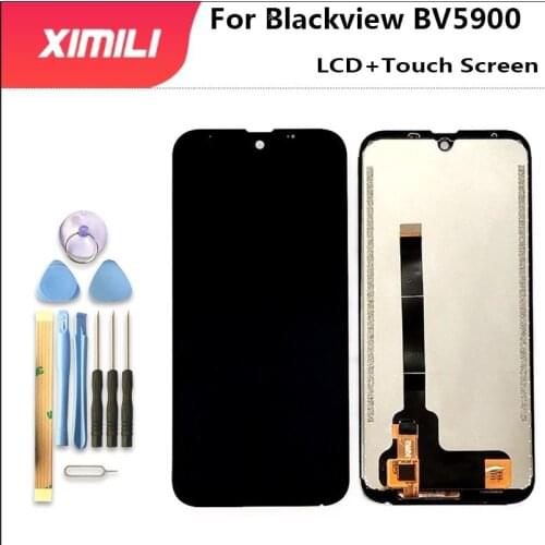 Original 5.7 Inch For Blackview BV5900 LCD Display + Touch Screen Digitizer Original High Quality Repair Part For BV 5900 Phone