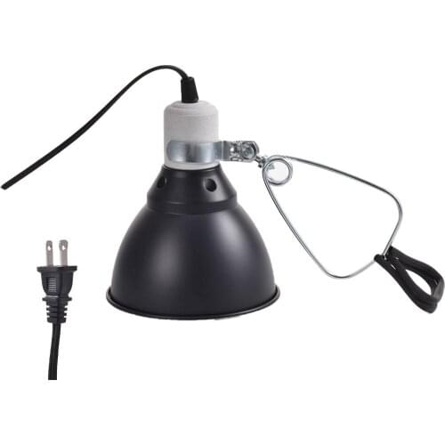 Reptiles Heat Lamp Cover Climbing Pet Amphibians Warm Heating Aluminum Ceramic Light Cover Reptiles Supplies EU/US/UK/AU Plug