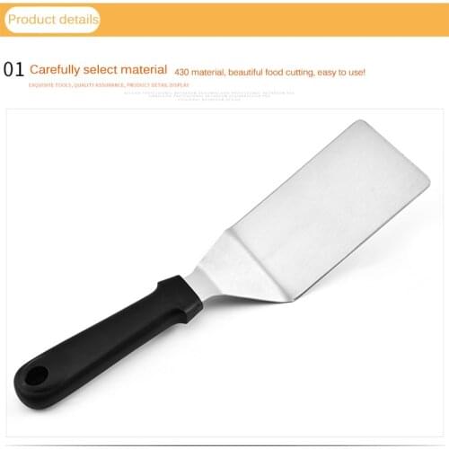 Kitchen Shovel Professional Grill Spatula & Scraper Set Flipper Stainless Steel For Flat Top Grill Griddle Accessory Tool Kit