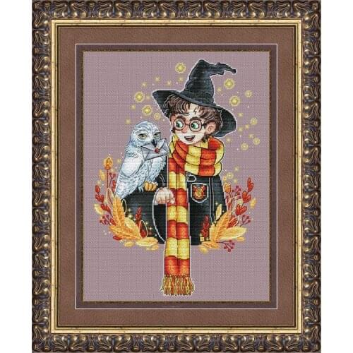 Linen fabric Boy Cross Stitch Kit Packages Counted Cross-Stitching Kits New Pattern Cross stich Painting Set
