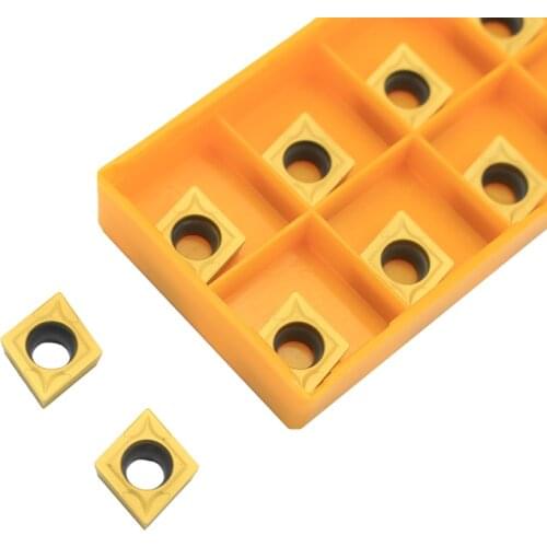 20PCS CCMT09T304 CCMT32.51 US735 Carbide insert internal turning tool tool lathe tool CCMT 09T304cutter CNC tool