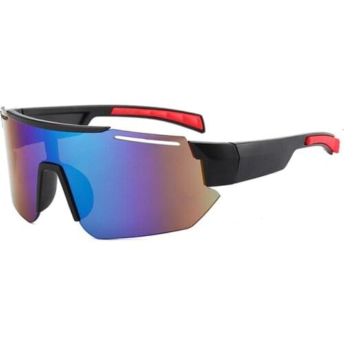 2021 new European and American fashion sunglasses men outdoor cycling glasses women sports sunglasses