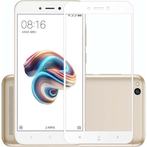 Full Cover Tempered Glass For Xiaomi Redmi 5A Screen Protector protective film For Xiaomi Redmi 5A glass