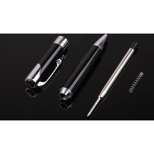 1pcs Creative Ballpoint pen Rotating High Quality Gift Ball Pen Office Signature Writing Metal Ballpoint Writing Smooth