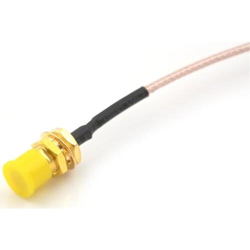 New 1PC RG178 Extension Cable Straight RP SMA Jack To UFL U.FL IPX IPEX Connector Cable Accessories 15cm