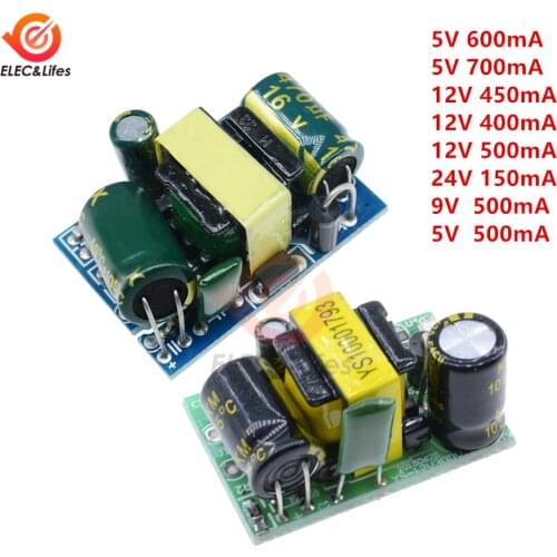 AC-DC 5V 700mA 12V 450mA 9V 500mA 3.5W High Precision Buck Converter AC 220V to 5V DC step-down Transformer power supply module