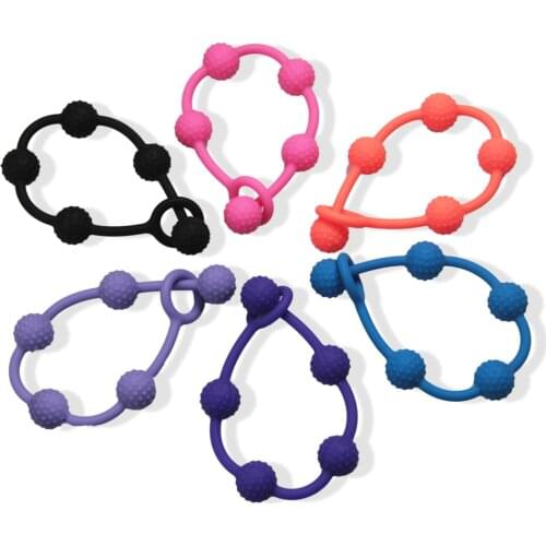 Anal Beads Chain G-spot 28cm anal balls Bead Chain Butt Plug silicone anus sex toy for couples lover sexy games