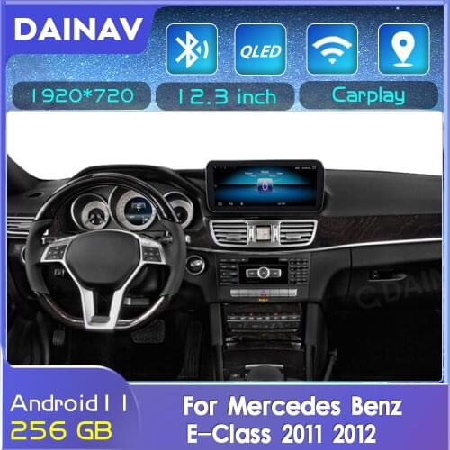 Android 11.0 8+256GB car radio GPS Navigation For Mercedes Benz E-Class 2011 2012 Multimedia Player Stereo CarPlay