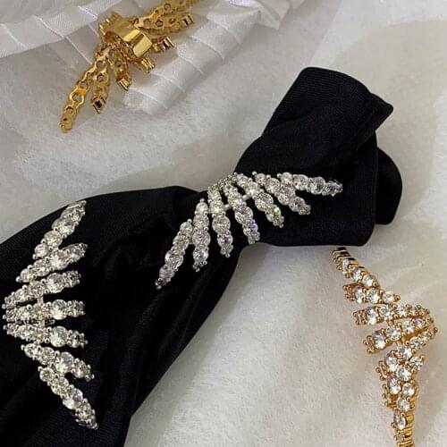 High Street Cubic Zircon Shark Earrings Clip Earrings for Women Girls Stylish Bling Bling Gold Silver Color Earring Jewelry