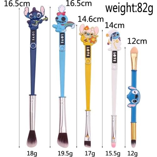 Stitch Makeup Brush Star Baby Stitch Set Loose Powder Brush Lip Powder Brush Girl Makeup Brush