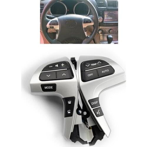 Auto Steering Wheel Audio Control Button Switch For Toyota Hilux Vigo Corolla Camry Highlander Innova