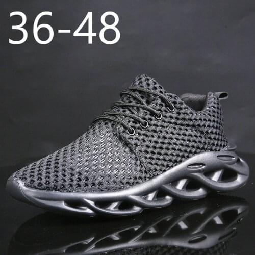 Damyuan Running Shoes 48 Breathable Light Mens Sneakers 47 Fashion Mens Jogging Sports Shoes 36 Large Size Couple Casual Shoes