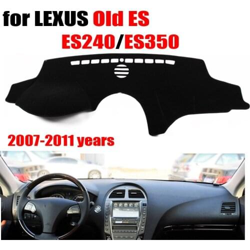 Car dashboard cover For LEXUS Old ES ES240 ES350 2007-2011 Left hand drive dashmat pad dash covers auto dashboard accessories