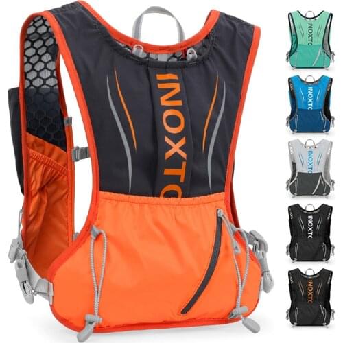 Mens and Womens Outdoor Sports Backpack Marathon Moisturizing Vest, suitable for sharing, cycling, hiking and water sports