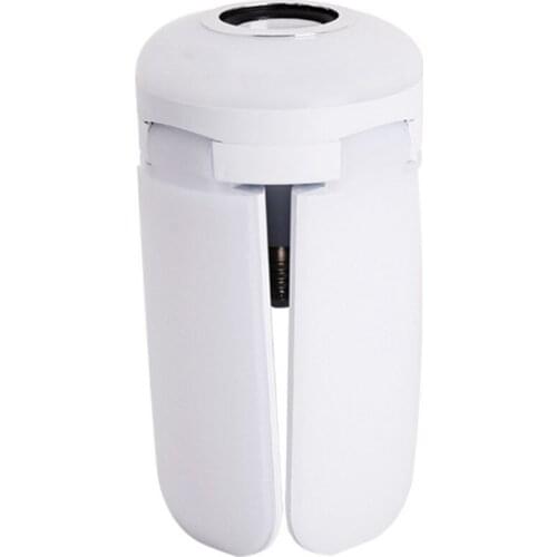 Bluetooth Music Light,Four-Leaf 50W Smart Audio Colorful Foldable Music Bulb Light With Remote Control Ceiling Lights