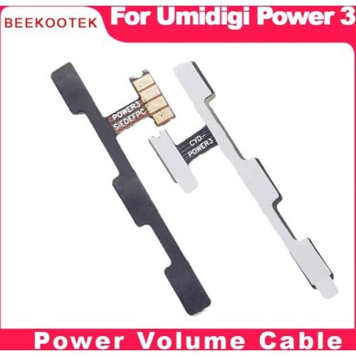 New Umidigi power 3 power volume up/down button flex cable FPC for Umidigi power 3 smart phone