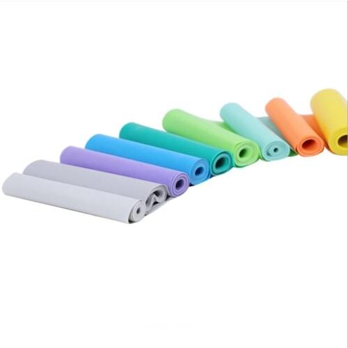 Portable Fitness Workout Equipment Rubber Resistance Bands Yoga Gym Elastic Gum Strength Pilates Crossfit Women Weight Sports