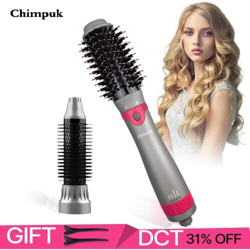 Professional Hot Air Brush Blower Hair Dryers Electric Blow Dry Brush Hairdryer Styler Hair Straightener Comb Curling brush