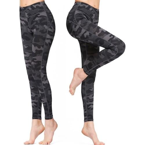 Super Soft Vital Seamless Camouflage Tights Yoga Fitness Pants Women Stretchy Sport Moisture Wicking High Waist Gym Leggings