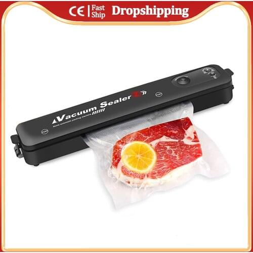Automatic Vacuum Food Sealer Packaging Sealing Machine For Kitchen Food Preservation With 10 Vacuum Storage Bags Dropshipping
