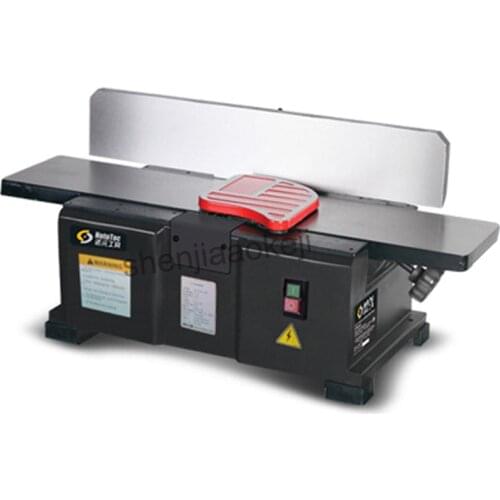 1PC 6-inch table wood planer machine 220V 1100W automatic Vacuuming multi-angle backing cast iron plate planer