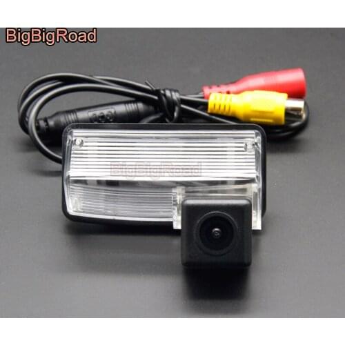 BigBigRoad Vehicle Wireless Rear View Parking Camera HD Color Image For Toyota Estate Wagon 2001-2007 Avanza 2010 2011 2012 2013