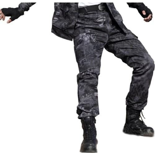 Military Camouflage Combat Army Cargo Pants High Quality Working Harem Pant Mens Tactical Men Jogger Pantalon Homme Sweatpants