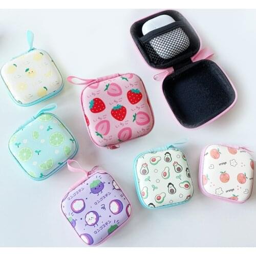 For AirPods Case Earphone Case Box Storage Bag AirPods 2 Cute Bear Korea Cartoon Silicone Earphone Case for Air Pods Cover Funda