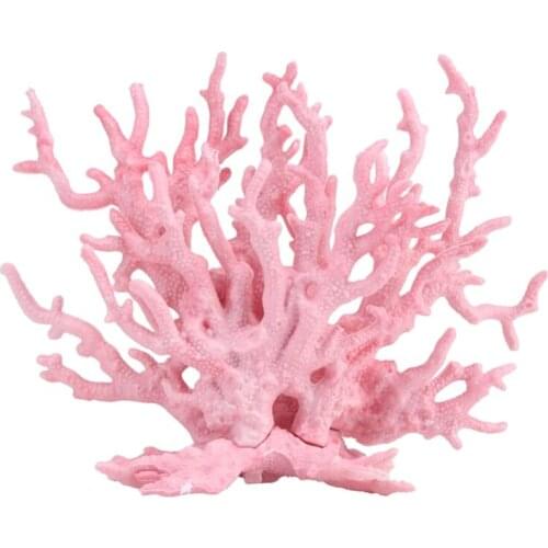Artificial Coral Plant Aquarium Decor Coral Ornaments Fish Tank Decorations QW