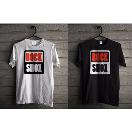 2019 Hot Sale T-Shirt Man New Rock-Shox T-Shirt Mountain Biker MTB Riding S To 3Xl Mens Black White 3D Print Tee shirt