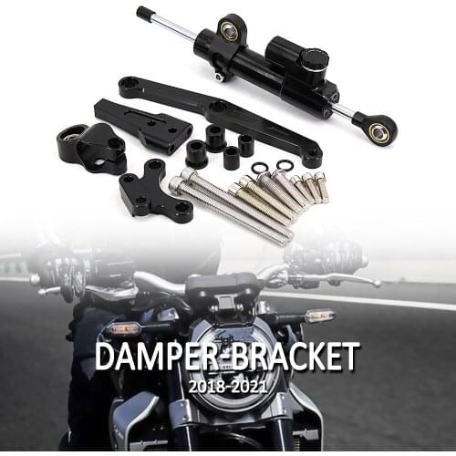 New For Honda CB650R CB 650R CB 650R 2018 - 2021 CNC Aluminum Adjustable Motorcycles Steering Stabilize Damper Bracket Mount Kit