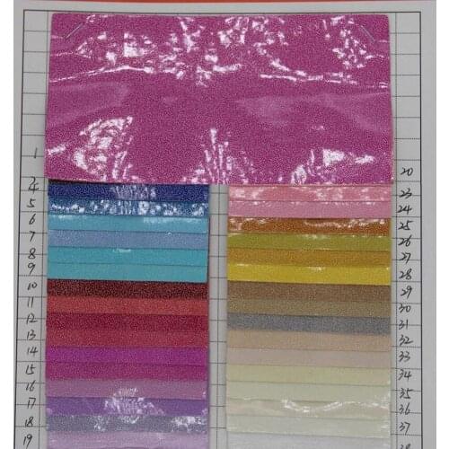 Factory wholesale crystal mirror synthetic PVC leather luggage bags Starlight crystal mirror leather fabric