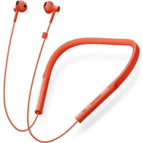 Original Xiaomi Necklace Bluetooth Earphone Wireless Earbuds with Mic and In-line Control Young Version In-Ear Neckband